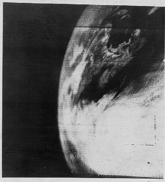 first satellite photograph of the Earth