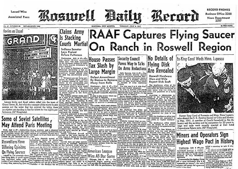 Roswell UFO incident