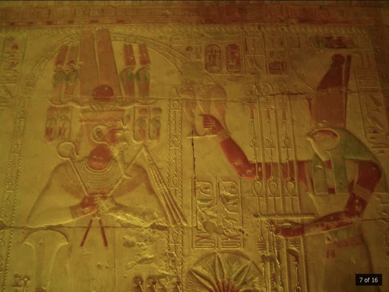  ancient Osiris temple