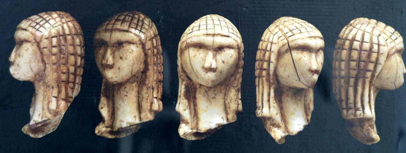 ancient human face