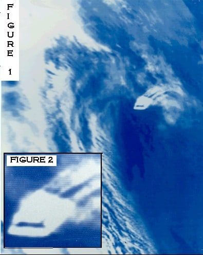 Defense satellite UFO picture