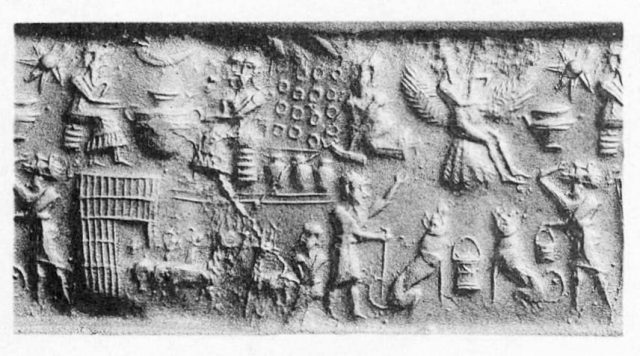 Ancient Sumerian King Etana Traveled To Outer Space With Gods In A ...