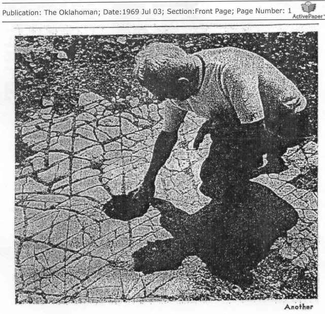 Ancient Tile Floor Found in Oklahoma