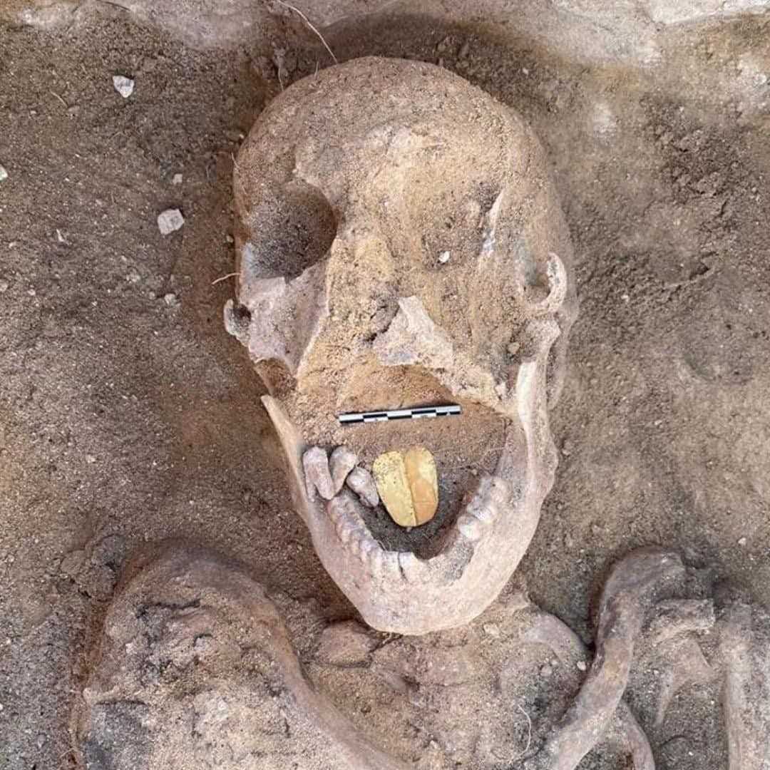 Mummy With Golden Tongue